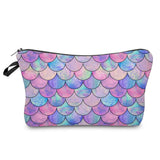 Deanfun Mermaid Scales Makeup Organizer Bag For Women