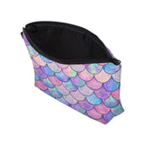 Deanfun Mermaid Scales Makeup Organizer Bag For Women