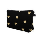 Deanfun Waterproof Love Heart Cosmetic Bag Makeup Travel Organizer