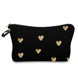 Deanfun Waterproof Love Heart Cosmetic Bag Makeup Travel Organizer