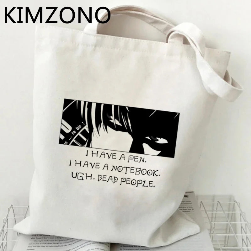 Death Note Misa Amane shopping bag eco-friendly handbag