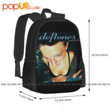 Deftones Around the Fur Band Backpack Large Capacity Softback Gym Tote Bag