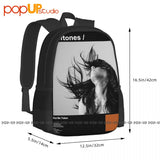 Deftones Band Backpack Large Capacity Art Print Riding Backpack