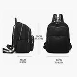 Delicate Backpack Purse Rucksack Shoulder Bag Daypack All-match Casual Schoolbag