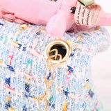 Kids Mini Clutch Bag Cotton Crossbody Purse Girl Messenger Bag