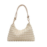 Pleated Cloud Bag Large Capacity Tote Underarm Shoulder Bag