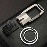 High-Grade Leather Business Men Car Keychain Holder K410