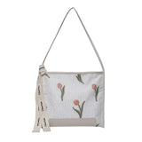 Summer Flowers Tote Bag Large Capacity Handbag