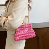 Women Chain Crossbody Shoulder Leather Bag Lady Hasp Lock Tote Purse Handbag