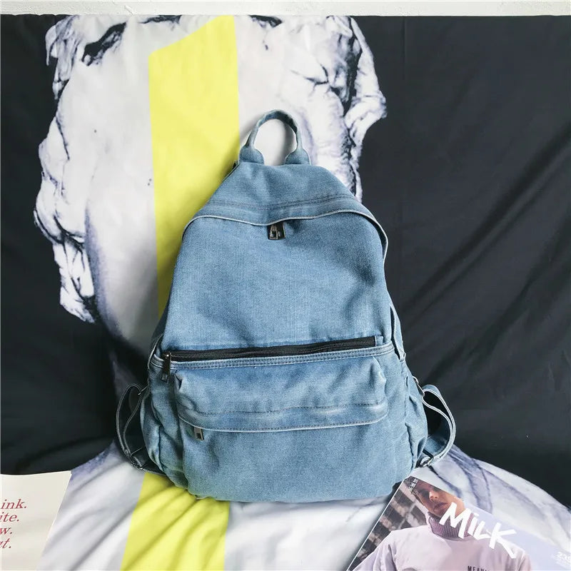 Canvas Backpack Shoulder Bags for Women