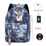Demon Slayer Anime Backpack College Student As Gift Travel Daypack