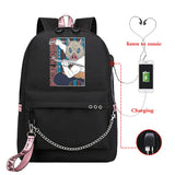 Demon Slayer Anime Backpack College Student As Gift Travel Daypack