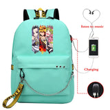 Demon Slayer Anime Backpack Hiking Men Women Cycling Climbing Outdoor Sport
