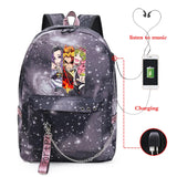Demon Slayer Anime Backpack Hiking Men Women Cycling Climbing Outdoor Sport