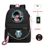 Demon Slayer Anime Backpack Hiking Men's Cycling Climbing Storage Bags
