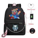 Demon Slayer Anime Backpack Hiking Men's Cycling Climbing Storage Bags