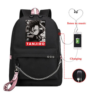 Demon Slayer Anime Backpack for Teenager Gift