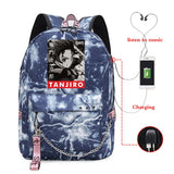 Demon Slayer Anime Backpack for Teenager Gift