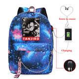 Demon Slayer Anime Backpack for Teenager Gift