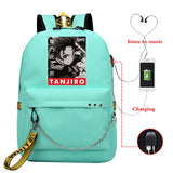Demon Slayer Anime Backpack for Teenager Gift