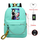 Demon Slayer Anime Backpacks Bags for Teenager Hiking Trekking Bags