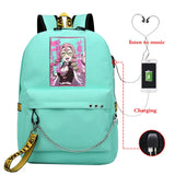 Demon Slayer Canva Bag for Teen Girl