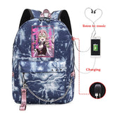 Demon Slayer Canva Bag for Teen Girl