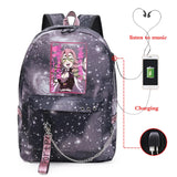 Demon Slayer Canva Bag for Teen Girl