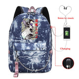 Demon Slayer Anime School Bags Canva Bag Print Hot Sutdent School Bags