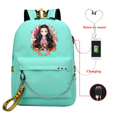 Demon Slayer Anime Bag Bags School Bags Student Youth School Bags