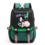 Demon Slayer Anime School Bag, Manga Graphic Academy Bags