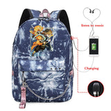 Demon Slayer Anime School Bag Manga Casual Bags