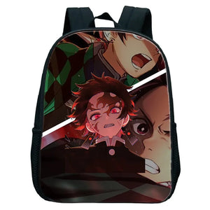 Demon Slayer Tanjirou Kamado Backpack School Supplies Kids Bag