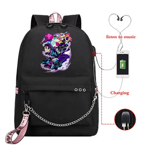 Demon Slayer Anime Travel Bags College Backpack
