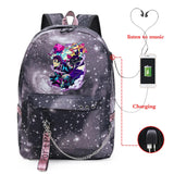 Demon Slayer Anime Travel Bags College Backpack