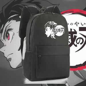 Demon Slayer Backpack Kimetsu No Yaiba Anime Bag School Student
