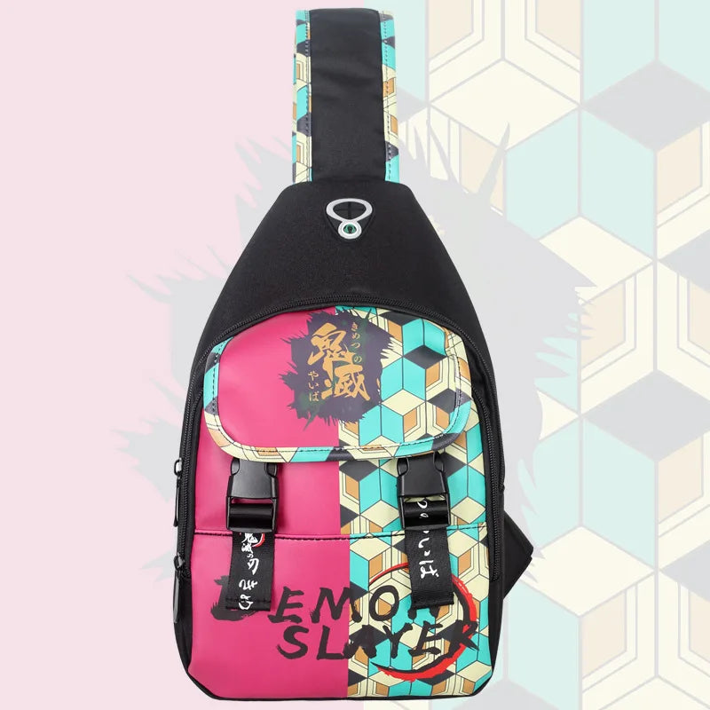 Demon Slayer Tanjirou Cosplay Shoulder Bag