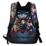 Demon Slayer Anime Backpack Kimetsu No Yaiba Student School Bag