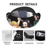 Demon Slayer Waist Bag Kimetsu no Yaiba Fishing Unisex Waist Pack