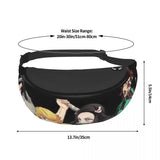 Demon Slayer Waist Bag Kimetsu no Yaiba Fishing Unisex Waist Pack