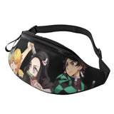 Demon Slayer Waist Bag Kimetsu no Yaiba Fishing Unisex Waist Pack