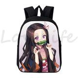 Demon Slayer Nezuko Tanjirou Backpack Kids School Anime Bags