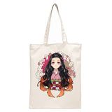 Demon Slayer Kimetsu No Yaiba Canvas Shoulder Bag Harajuku Handbag