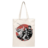 Demon Slayer Kimetsu No Yaiba Canvas Shoulder Bag Harajuku Handbag
