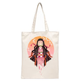 Demon Slayer Kimetsu No Yaiba Canvas Shoulder Bag Harajuku Handbag