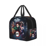 Demon Slayer Lunch Bag Thermal Insulated Cooler Box for Men Women Kids