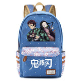 Demon Slayer Kimetsu No Yaiba Zipper Packsack Casual Backpack