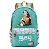 Demon Slayer Kimetsu No Yaiba Zipper Packsack Casual Backpack