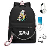 Demon Slayer Kimetsu no Yaiba Backpack USB Headphone