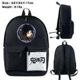 Demon Slayer Kimetsu no Yaiba Nylon Backpack Casual Knapsack Teenager Packsack